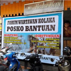 Wartawan Kolaka Buka Donasi Untuk Warga Terdampak Covid-19