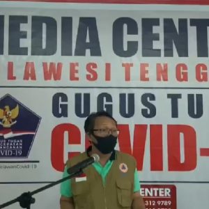 Positif Covid-19 di Sulawesi Tenggara Bertambah 4 Kasus Baru