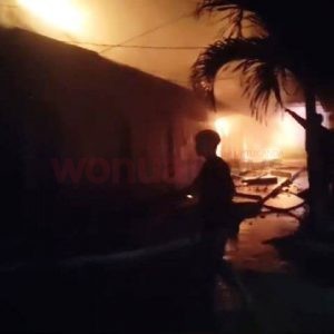 Sembilan petak kamar kos di Kolaka ludes terbakar