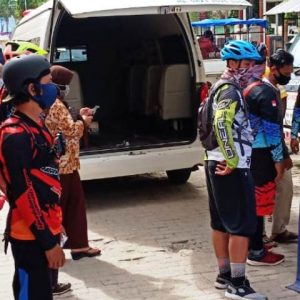 Diduga kelelahan seorang karyawan BUMN meninggal saat bersepeda