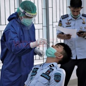 Deteksi Covid-19, 43 Pegawai Rutan Kolaka Jalani Swab Antigen