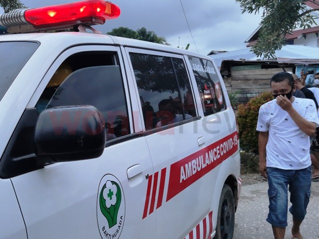 Ambulance khusus yang disediakan Pemda Kolaka untuk melayani pasien Covid-19/ Mirwanto Muda-Wonuanews