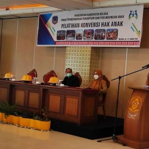 Perketat Prokes Dinas PPPA Gelar Konvensi Hak Anak