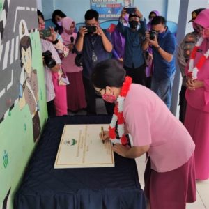 Ketua Bhayangkari Daerah Sultra, Resmikan TK Kemala Bhayangkari 30 Kolaka