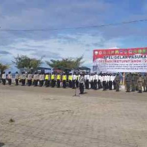 Bupati Kolaka Pimpin Apel Pasukan Ketupat Anoa 2021