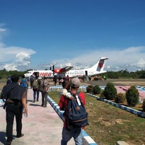 Pengguna Transportasi Udara Mengalami Peningkatan