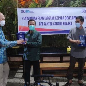 BRI Beri Penghargaan Kepada Developer KPRS di Kolaka