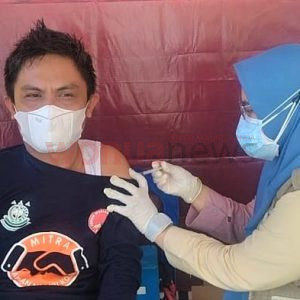 Polsek Kolaka Gelar Vaksinasi Massal Tahap Kedua di Gerai Presisi