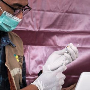 446 tenaga medis Kolaka sudah divaksin dosis 3