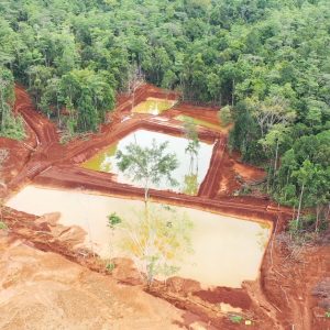 Mitigasi Banjir, PT PP dan WIKA Bangun Settling Pond di Area Smelter CNI