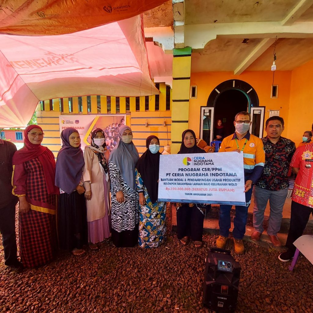 PT Ceria Launching Program Pendampingan Bantuan Modal Usaha Produktif