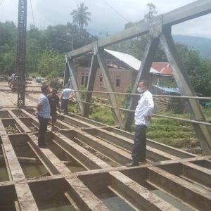 Dinas PUPR Kolaka benahi jembatan Ulunggolaka