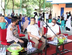 Ketua DPRD Kolaka Monitoring Posko Serbu Vaksin di Kecamatan Kolaka