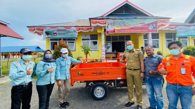 PT Vale Serahkan Bantuan Motor Sampah Untuk Masyarakat Bahodopi