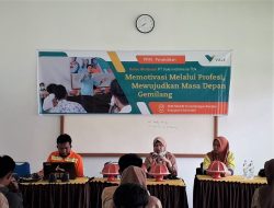 PT Vale Sosialiasi Pentingnya Penerapan K3 di Kelas Motivasi Bungku
