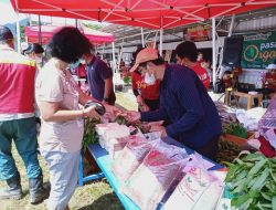 Pasar Organik Bumdesma mitra program PPM PT Vale Hadirkan Pangan Sehat