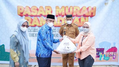 Bupati Lutim Sebut Pasar Murah Ramadan PT Vale Bantu Masyarakat