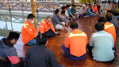 Tim IGP Pomalaa PT Vale Buka Puasa Bersama Jurnalis Kolaka