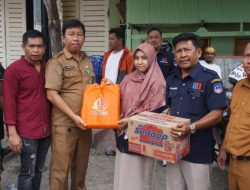 Perumda Kolaka Bantu Warga Korban Kebakaran