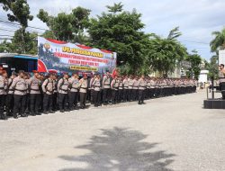 Polres Kolaka siagakan 344 personil Pengamanan TPS Pemilu 2024