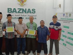 Baznas Kolaka Bantu Pembangunan Rumah Ibadah Mesjid dan Pendidikan