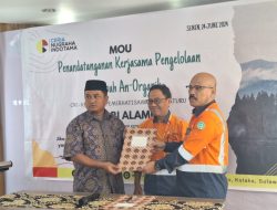 PT Ceria kerjasama pengelolaan sampah dengan KPS Samaturu