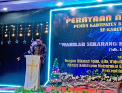 Perayaan Natal Yesus Kristus Dihadiri Pj Bupati Kolaka