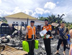 Baznas Kolaka Bantu Warga Sabilambo Tertimpa Musibah Kebakaran
