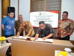 PT Ceria dan Polda Sultra Teken MoU Pengamanan PSN dan Obvitnas