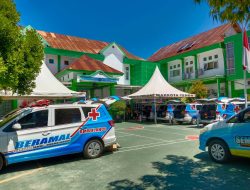 Bupati Kolaka Serahkan Pengoperasian Alkes Beramal, Dirangkaikan Launching Kendaraan Operasional Semarak Beramal