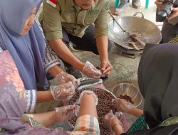 PT Vale IGP Menggelar Pelatihan Pembuatan Produk Olahan Kakao