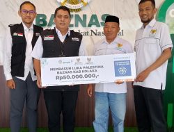 Baznas Kolaka Salurkan Bantuan Kemanusiaan ke Palestina