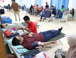 Gelar Donor Darah, Antam UBP Nikel Kolaka Kumpulkan 50 Kantong