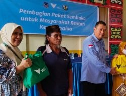 Saniko : Saya Bersyukur Pemberian Paket Sembako dari PT Vale