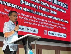 Kuatkan Demokrasi Kampus USN, Qammaddin Buka Bimtek PEMIRA