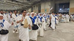 Kloter 36 UPG Asal Kolaka Telah Melakukan Pelontaran Jumrah Aqabah
