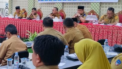 Masalah Pertanahan Topik Pembahasan Bupati Dalam Rakordis Lurah, Camat dan OPD