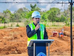 Rektor USN Prof Nur Ihsan Letakkan Batu Pertama Pembangunan Gedung FPPP