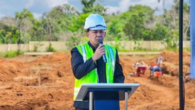 Rektor USN Prof Nur Ihsan Letakkan Batu Pertama Pembangunan Gedung FPPP