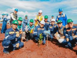 Peringati Hari Lingkungan Hidup Sedunia, PT Antam UBP Nikel Kolaka Tanam Ribuan Pohon di Bukit Tera dan Tegaskan Komitmen Reklamasi Tambang