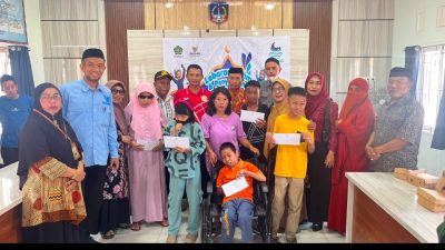 Baznas Kembali Salurkan Bantuan Kepada Anak Yatim dan Penyandang Disabilitas 