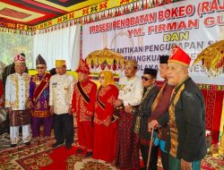 PYM Firman Guro Dinobatkan Bokeo XX Kerajaan Mekongga  