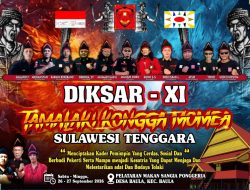Tamalaki Kongga Momea Gelar Diksar XI di Baula