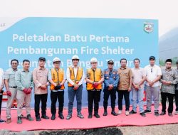 Bangun Fire Shelter Pertama di Kecamatan Bungku Timur, PT Vale Dorong Kesiapsiagaan Darurat Kebakaran