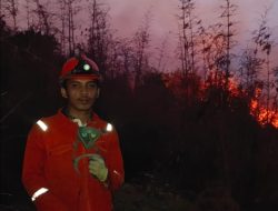 BPBD Kolaka Backup Vale Tangani Karhutlah di Wilayah Pertambangan 